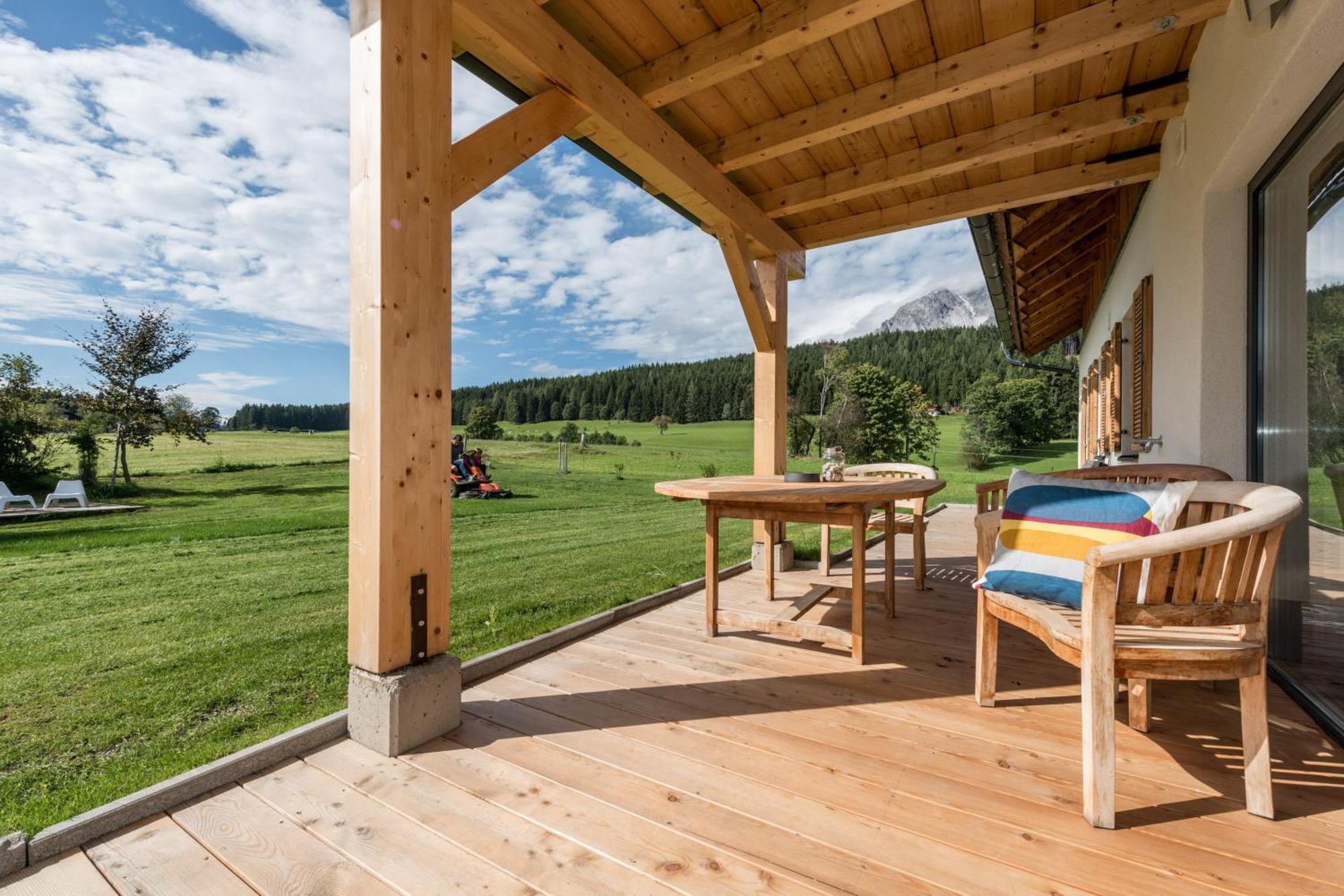 Naturchalet Hoeflehner - Heimgefuehl & Ruhelage An Loipe & Wanderweg Рамзау-ам-Дахштайн Екстер'єр фото